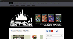 Desktop Screenshot of extinctattractionsclub.com